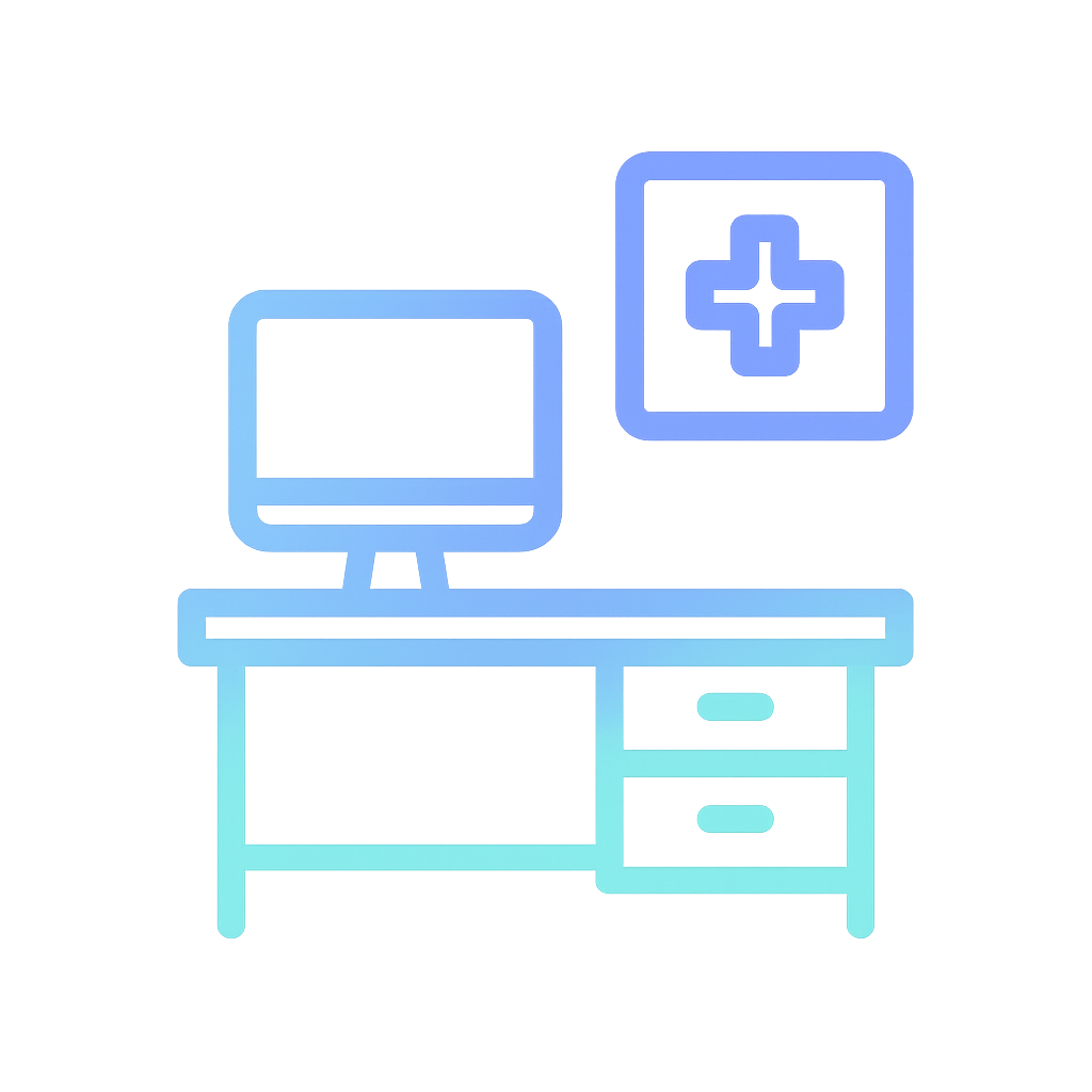 Büro- & Verwaltungsbedarf + Arzneimittel